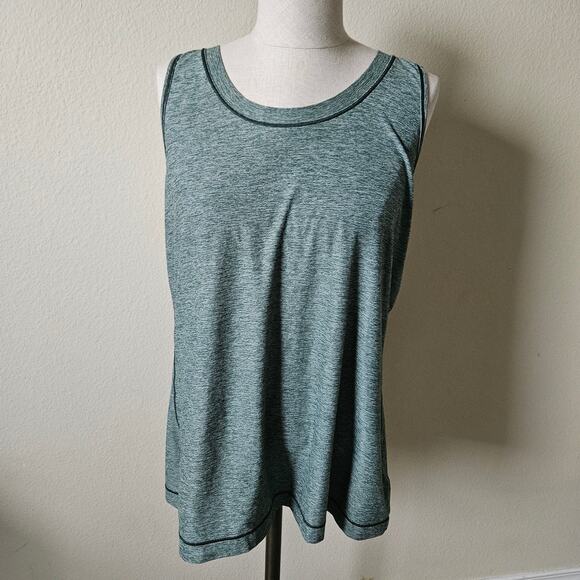 Athleta Nitro Tank Green L - Picture 1 of 4